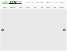 Tablet Screenshot of faithcenterfreeport.org